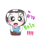 Hello！！ My name is Mama...^_^（個別スタンプ：16）