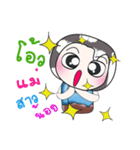 Hello！！ My name is Mama...^_^（個別スタンプ：27）