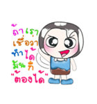 Hello！！ My name is Mama...^_^（個別スタンプ：34）