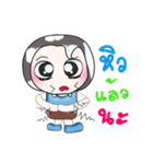 Hello！！ My name is Mama...^_^（個別スタンプ：39）