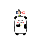 パンダ--パンダ（個別スタンプ：7）