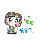 Hello my name is Somkid.（個別スタンプ：9）