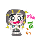 Hello my name is Somkid.（個別スタンプ：40）