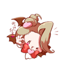 パイアちゃんとキュドラくん（個別スタンプ：1）