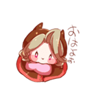 パイアちゃんとキュドラくん（個別スタンプ：3）