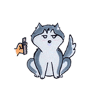 Little Husky（個別スタンプ：30）