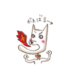 しゃくれ犬（個別スタンプ：16）