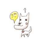 しゃくれ犬（個別スタンプ：40）