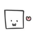 しかくん1（個別スタンプ：4）
