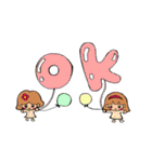 ひな＆みおの仲良しスタンプ（個別スタンプ：11）