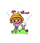 ひな＆みおの仲良しスタンプ（個別スタンプ：12）