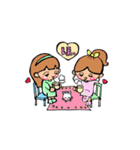 ひな＆みおの仲良しスタンプ（個別スタンプ：20）