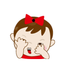 Naughty Gaigai sister (living diction)（個別スタンプ：8）