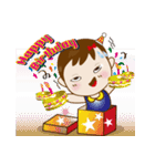 Naughty Gaigai sister (living diction)（個別スタンプ：36）