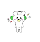 クマ、くま、熊。〜pretty bear〜（個別スタンプ：4）