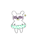 クマ、くま、熊。〜pretty bear〜（個別スタンプ：23）