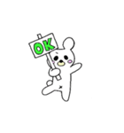 クマ、くま、熊。〜pretty bear〜（個別スタンプ：36）