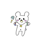 クマ、くま、熊。〜pretty bear〜（個別スタンプ：38）