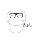 Cute Face polygon（個別スタンプ：1）