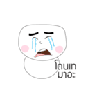 Cute Face polygon（個別スタンプ：4）