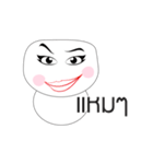 Cute Face polygon（個別スタンプ：9）