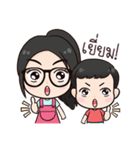 J'neua ＆ N'nin（個別スタンプ：12）