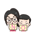 J'neua ＆ N'nin（個別スタンプ：38）