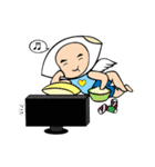 Mibao's daily life（個別スタンプ：16）