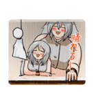 計測器ガルズ_スタンプ Ver.試作（個別スタンプ：38）