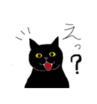 黒猫のきぶん（個別スタンプ：34）