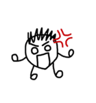顔人間くん（個別スタンプ：16）