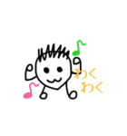 顔人間くん（個別スタンプ：34）