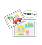 海外旅行で使えるスタンプ♪青い目の女の子（個別スタンプ：26）