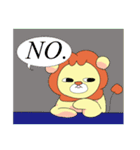 ライオンな日々（個別スタンプ：3）