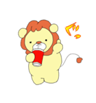 ライオンな日々（個別スタンプ：4）