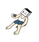 Cheeky Box and Friends（個別スタンプ：17）