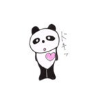 パンダ作ってみました（個別スタンプ：5）