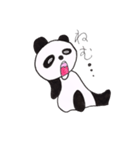 パンダ作ってみました（個別スタンプ：6）