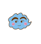Blue thin cloud（個別スタンプ：7）