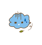 Blue thin cloud（個別スタンプ：13）