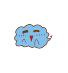 Blue thin cloud（個別スタンプ：14）