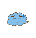 Blue thin cloud（個別スタンプ：18）