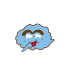 Blue thin cloud（個別スタンプ：25）
