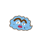 Blue thin cloud（個別スタンプ：31）