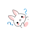 The rabbit's ears move.（個別スタンプ：11）