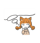 クラゲのボケリンと猫のフィーちゃん（個別スタンプ：13）