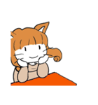 クラゲのボケリンと猫のフィーちゃん（個別スタンプ：33）