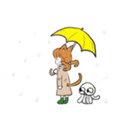 クラゲのボケリンと猫のフィーちゃん（個別スタンプ：36）