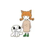 クラゲのボケリンと猫のフィーちゃん（個別スタンプ：40）