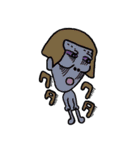 ほお骨おじさんの達のわくわくスタンプ（個別スタンプ：8）